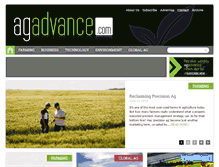 Tablet Screenshot of agadvance.com